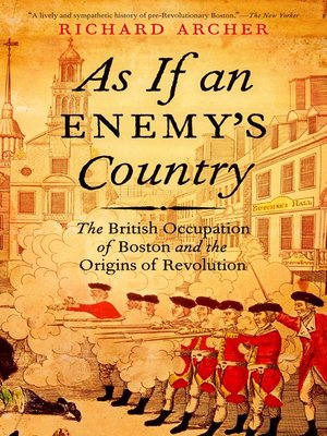 cover image of As If an Enemy's Country